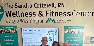 Codman’s fitness center re-named for Sandra Cotterell Codman’s fitness center re-named for Sandra Cotterell