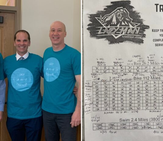 How to Start a Triathlon Fitness Challenge at Work — Triathlete Brigham Young University’s “Lazy Triathlon” gives athletes a month to complete the 140.6 distance of an Ironman in a flexible, community-building format.