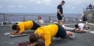 Navy rolls out twice-a-year fitness tests Navy rolls out twice-a-year fitness tests