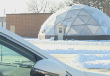Wagner students grow healthy habits with geodesic dome Wagner students grow healthy habits with geodesic dome