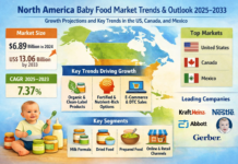 North America Baby Food Market Trends & Outlook 2025–2033 North America Baby Food Market Trends & Outlook 2025–2033
