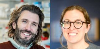 Two New Breakthroughs Advance Neurological Disorders and Cancer Research A side-by-side photo showing headshots of the 2026 Bowes Award recipients Daniele Canzio and Balyn Zaro.