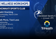 Cincinnati Sports Club, TriHealth hosting free wellness workshops for spring Cincinnati Sports Club, TriHealth hosting free wellness workshops for spring