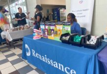 Wellpoint And YMCA Host Healthy Habits Health Fair Renaissance showcases the amount of sugar held in each drink