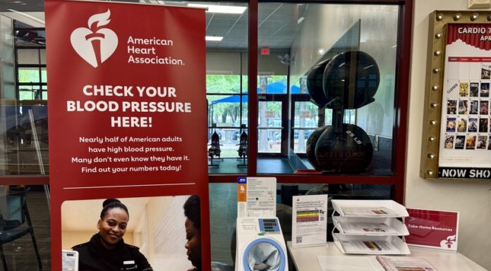 Blood pressure stations make health simple at YMCA of Central Texas Blood pressure stations make health simple at YMCA of Central Texas
